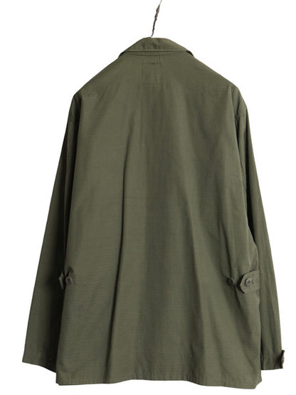 デッドストック 80s 民間 US ARMY ホットウェザー ジャケット LARGE REGULAR ヴィンテージ 87年製 ジャングル ファティーグ リップストップ