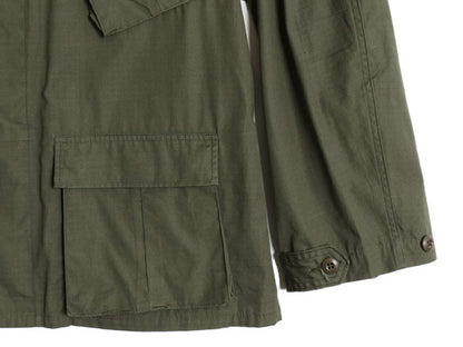 デッドストック 80s 民間 US ARMY ホットウェザー ジャケット LARGE REGULAR ヴィンテージ 87年製 ジャングル ファティーグ リップストップ
