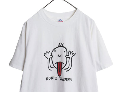 90s ジョーク イラスト プリント Tシャツ メンズ L / オールド キャラクター アート ヘビーウェイト コットン カットソー シングルステッチ