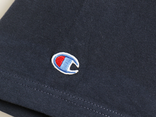デッドストック 00s チャンピオン カレッジ プリント 半袖 Tシャツ メンズ M / オールド ヘビーウェイト コットン カットソー クルーネック