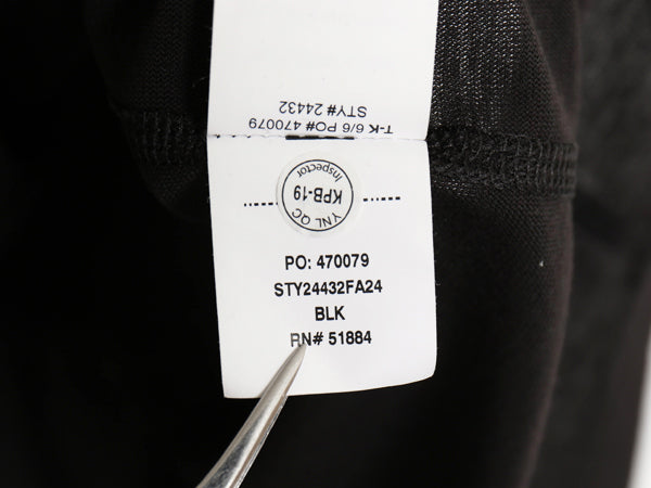 パタゴニア ヘンリーネック キャプリーン 半袖 Tシャツ メンズ L / 24年製 アウトドア ストレッチ アンダーシャツ カットソー インナー 黒