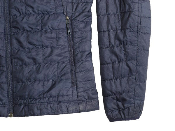 パタゴニア ナノ パフ ジャケット レディース S / 18年製 アウトドア 中綿 ナイロン キルティング フルジップ パッカブル ブルゾン 紺 軽量