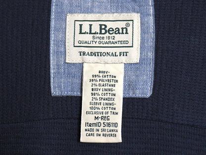 エルエルビーン チェック フランネル シャツ ジャケット メンズ M 古着 TRADITIONAL FIT ストレッチ ライナー付き ネルシャツ ワンポイント