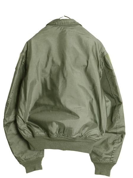 90s 米軍実物 CWU-36P サマー フライト ジャケット X-LARGE オールド 97年製 軍物 アラミド ミリタリー USAF エアフォース ボンバー セージ