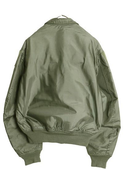 90s 米軍実物 CWU-36P サマー フライト ジャケット X-LARGE オールド 97年製 軍物 アラミド ミリタリー USAF エアフォース ボンバー セージ