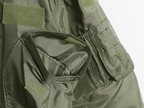 90s 米軍実物 CWU-36P サマー フライト ジャケット X-LARGE オールド 97年製 軍物 アラミド ミリタリー USAF エアフォース ボンバー セージ
