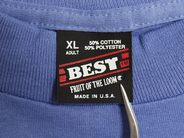 デッドストック 90s USA製 フルーツオブザルーム 無地 半袖 Tシャツ メンズ XL / 新品 シングルステッチ 大きいサイズ トップス ブランク 