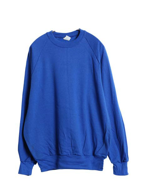 デッドストック 80s USA製 アンビル 無地 スウェット メンズ レディース L / ヴィンテージ トレーナー 裏起毛 ブランク トップス シンプル