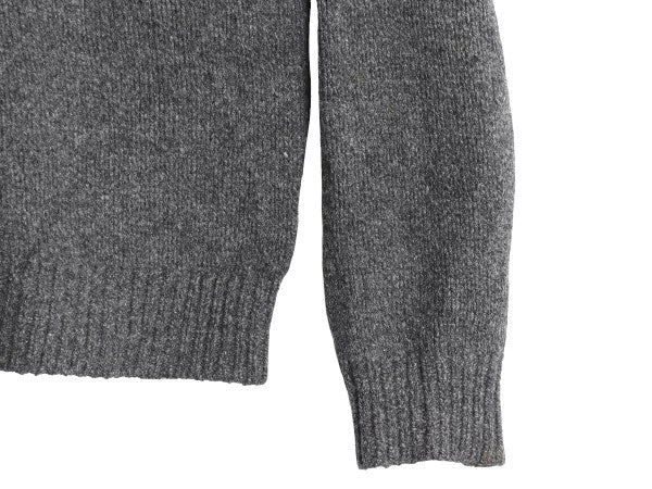 エルエルビーン ヘンリーネック ニット セーター メンズ M / アウトドア ラム ウール モックネック 長袖ニット プルオーバー 無地 シンプル