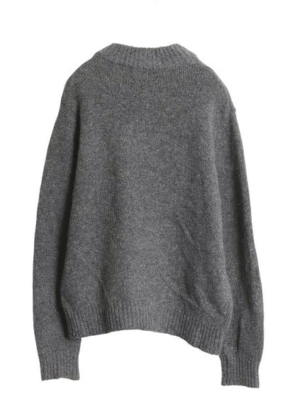 エルエルビーン ヘンリーネック ニット セーター メンズ M / アウトドア ラム ウール モックネック 長袖ニット プルオーバー 無地 シンプル