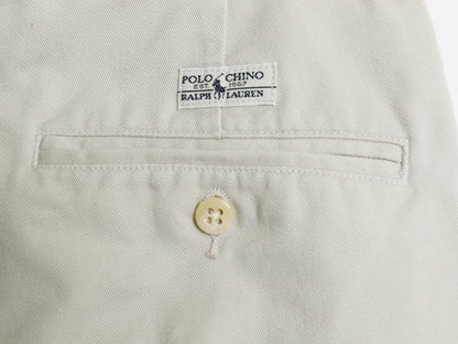 90's ポロ ラルフローレン コットン チノ パンツ メンズ 31 32 オールド ANDREW PANT スラックス チノパン ストレート ツータック ボトムス