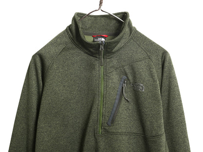  US企画 ノースフェイス キャニオンランズ ジャケット メンズ L / アウトドア ストレッチ 裏 フリース ハーフジップ  ジャージ ハイネック