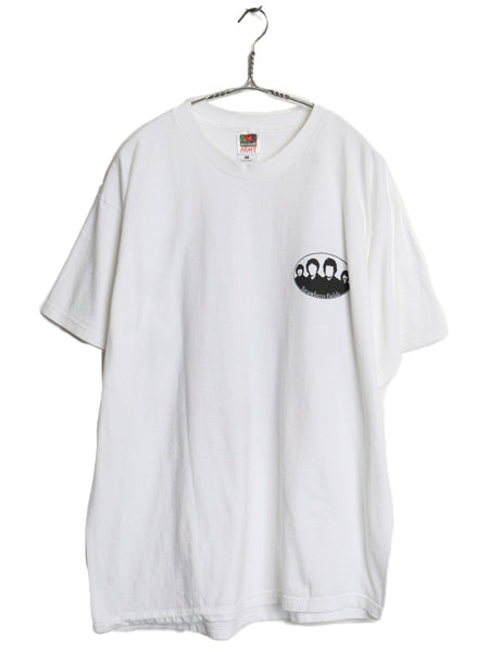 00s ストロベリー フィード イラスト プリント Tシャツ メンズ XL オールド ビートルズ ロック バンド アート ヘビーウェイト 大きいサイズ