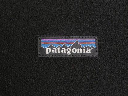 パタゴニア マイクロD ハーフジップ フリース プルオーバー レディース M 古着 15年製 ロンT 長袖 Tシャツ ハイネック アウトドア ブラック