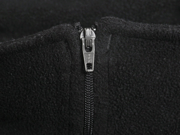 パタゴニア マイクロD ハーフジップ フリース プルオーバー レディース M 古着 15年製 ロンT 長袖 Tシャツ ハイネック アウトドア ブラック