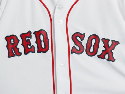 レッドソックス ベースボール シャツ メンズ XL / MLB オフィシャル マジェスティック 大リーグ ユニフォーム 大きいサイズ メジャーリーグ