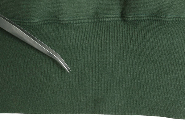 90s USA製 ★ チャンピオン リバースウィーブ 3段 カレッジ プリント スウェット メンズ M 古着 オールド トレーナー 裏起毛 トリコタグ 緑