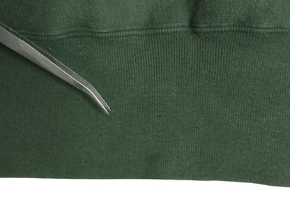 90s USA製 ★ チャンピオン リバースウィーブ 3段 カレッジ プリント スウェット メンズ M 古着 オールド トレーナー 裏起毛 トリコタグ 緑