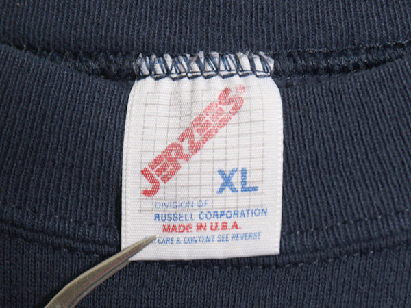 80s 90s USA製 ジャージーズ 無地 スウェット メンズ レディース XL ヴィンテージ クルーネック ブランク トレーナー 大きいサイズ 裏起毛