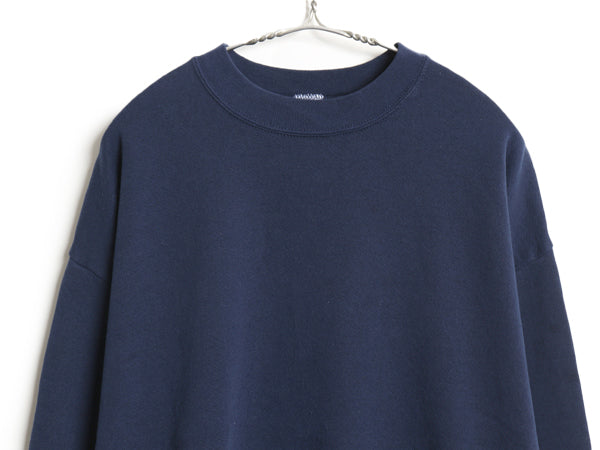 80s 90s USA製 ジャージーズ 無地 スウェット メンズ レディース XL ヴィンテージ クルーネック ブランク トレーナー 大きいサイズ 裏起毛