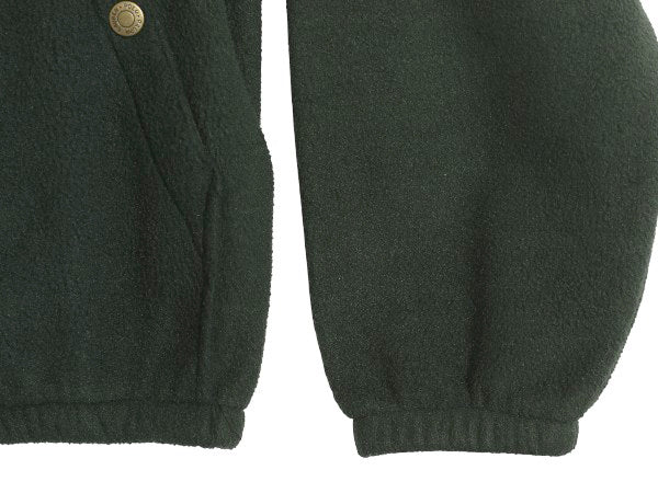90s ポロ ラルフローレン フリース スイングトップ ジャケット メンズ L オールド ブルゾン フルジップ ジャンパー ワンポイント グリーン