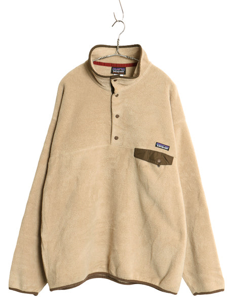 パタゴニア シンチラ スナップT メンズ XL / 古着 10年製 プルオーバー フリース ジャケット ブルゾン ジャンパー ハイネック 大きいサイズ