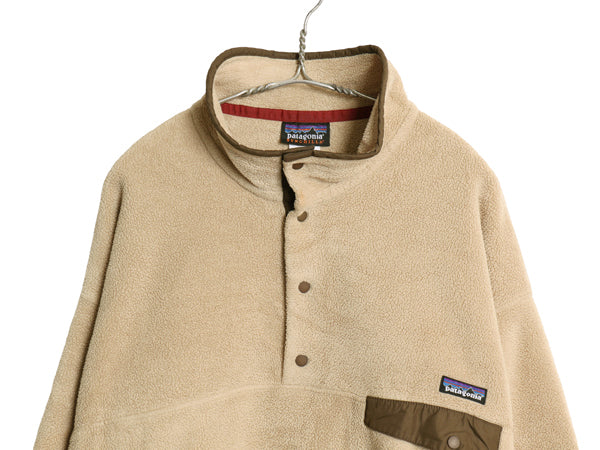 パタゴニア シンチラ スナップT メンズ XL / 古着 10年製 プルオーバー フリース ジャケット ブルゾン ジャンパー ハイネック 大きいサイズ