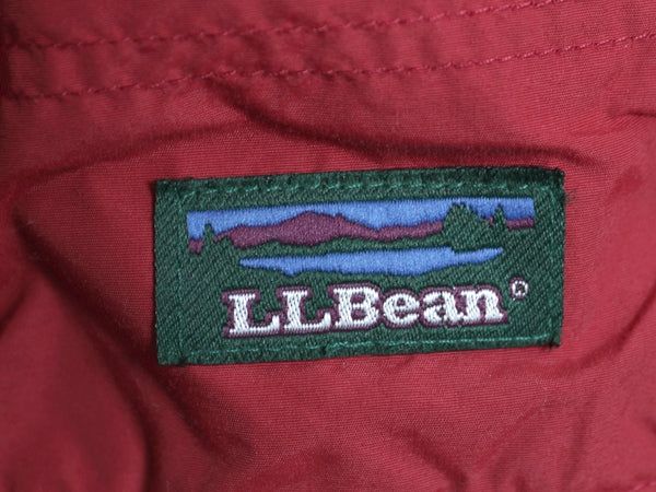 90s USA製 エルエルビーン 中綿 ナイロン アノラック パーカー ジャケット レディース M / 古着 オールド マウンテンパーカー プルオーバー