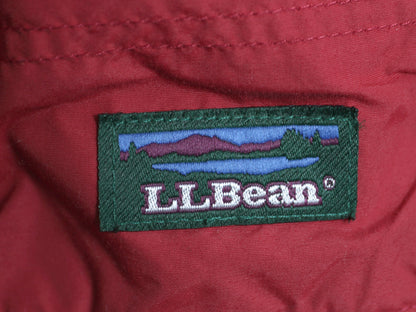 90s USA製 エルエルビーン 中綿 ナイロン アノラック パーカー ジャケット レディース M / 古着 オールド マウンテンパーカー プルオーバー