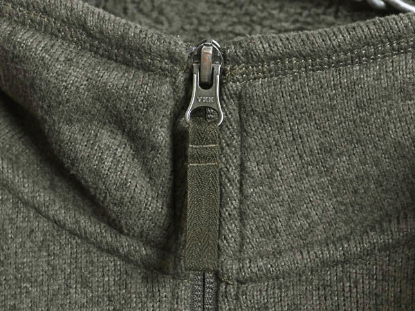 US企画 ノースフェイス ゴードン ライオンズ ハーフジップ フリース ジャケット メンズ M / プルオーバー セーター ブルゾン ハイネック 緑