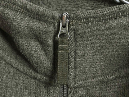 US企画 ノースフェイス ゴードン ライオンズ ハーフジップ フリース ジャケット メンズ M / プルオーバー セーター ブルゾン ハイネック 緑