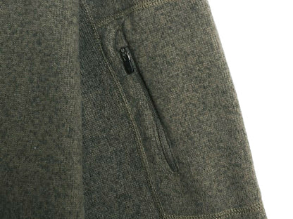 US企画 ノースフェイス ゴードン ライオンズ ハーフジップ フリース ジャケット メンズ M / プルオーバー セーター ブルゾン ハイネック 緑