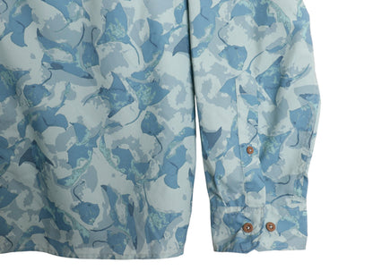 パタゴニア ロングスリーブ ソル パトロール シャツ メンズ XL / 21年製 長袖シャツ フィッシング マンタ 総柄 ボタンダウン 大きいサイズ