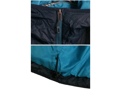 パタゴニア ナノ パフ フーディ メンズ M 16年製 中綿 キルティング パーカー ジャケット フルジップ パッカブル ジャンパー アウトドア 紺