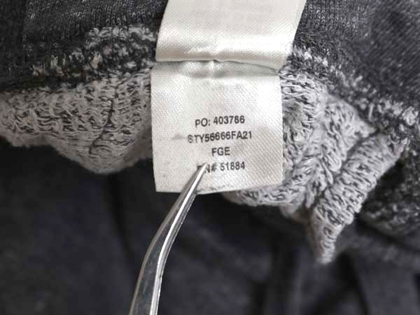 パタゴニア ポケット付き スウェット パンツ メンズ M 古着 21年製 裏起毛 トレーナー アウトドア ワンポイント イージーパンツ 霜降り 灰