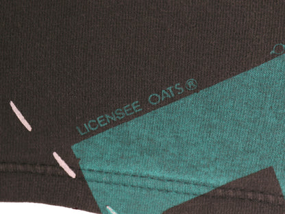 90s USA製 ★ バドワイザー ビリヤード オールオーバー プリント Tシャツ メンズ L / オールド 企業物 当時物 グラフィック ビール 総柄 