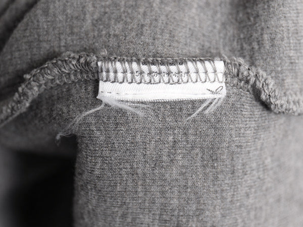 ポロ ラルフローレン ハーフジップ スウェット メンズ M プルオーバー コットン ニット ストレッチ ワンポイント ポニー刺繍 ハイネック 灰