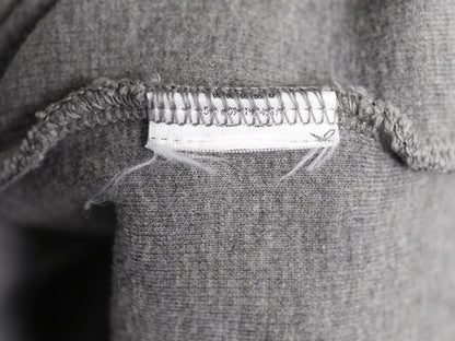 ポロ ラルフローレン ハーフジップ スウェット メンズ M プルオーバー コットン ニット ストレッチ ワンポイント ポニー刺繍 ハイネック 灰