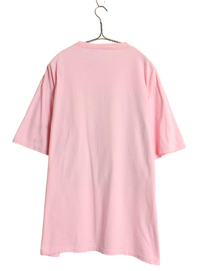 80s USA製 ミニー イラスト プリント 半袖 Tシャツ メンズ レディース XL / ヴィンテージ キャラクター ディズニー ミッキー 大きいサイズ