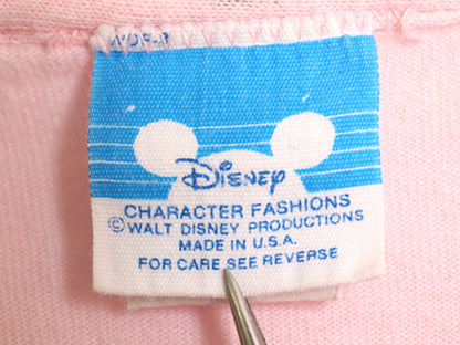 80s USA製 ミニー イラスト プリント 半袖 Tシャツ メンズ レディース XL / ヴィンテージ キャラクター ディズニー ミッキー 大きいサイズ