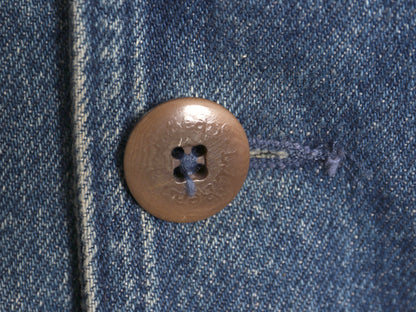 80s エルエルビーン デニム ハンティング ジャケット メンズ XL ヴィンテージ カバーオール フィールド コート ライナー付き 大きいサイズ