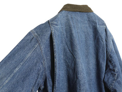 80s エルエルビーン デニム ハンティング ジャケット メンズ XL ヴィンテージ カバーオール フィールド コート ライナー付き 大きいサイズ