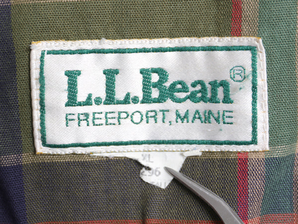 80s エルエルビーン デニム ハンティング ジャケット メンズ XL ヴィンテージ カバーオール フィールド コート ライナー付き 大きいサイズ