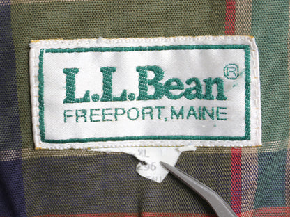 80s エルエルビーン デニム ハンティング ジャケット メンズ XL ヴィンテージ カバーオール フィールド コート ライナー付き 大きいサイズ