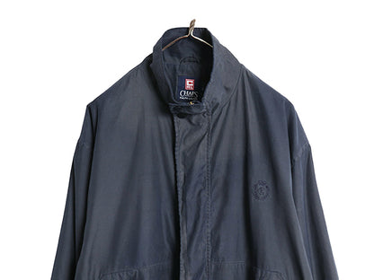 90s チャップス ラルフローレン スイングトップ ジャケット メンズ L / 古着 オールド ポロ スムース 素材 ブルゾン ジャンパー フルジップ