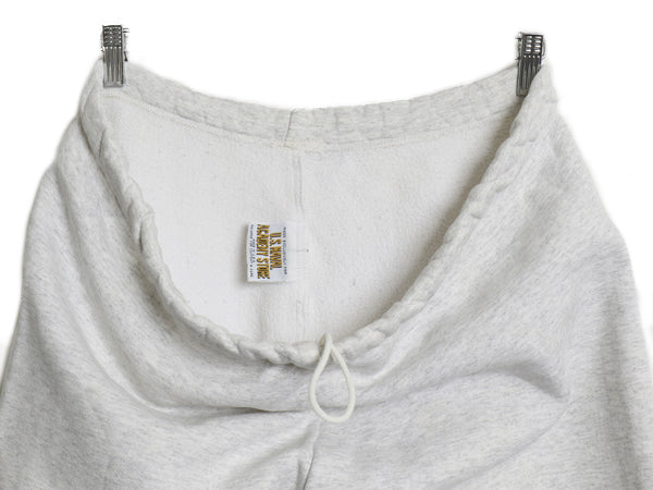 90s USA製 US NAVY プリント スウェット パンツ メンズ XL オールド USN ミリタリー 裏起毛 ワンポイント 軍物 大きいサイズ トレーニング