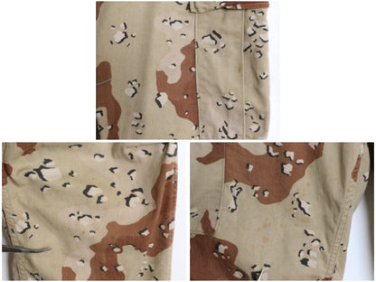 90s US ARMY 米軍実物 デザート カモ カーゴ パンツ MEDIUM LONG / オールド 90年製 BDU 6C チョコチップ 迷彩柄 ミリタリー 軍物 ボトムス