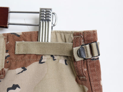 90s US ARMY 米軍実物 デザート カモ カーゴ パンツ MEDIUM LONG / オールド 90年製 BDU 6C チョコチップ 迷彩柄 ミリタリー 軍物 ボトムス