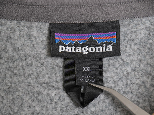 パタゴニア ベターセーター ベスト メンズ XXL / 22年製 アウトドア フリース セーター フルジップ ハイネック 前開き 重ね着 大きいサイズ