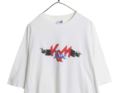 90s ジョーク メッセージ プリント Tシャツ メンズ XXL オールド イラスト 両面 グラフィック アート ヘビーウェイト 企業 大きいサイズ 白